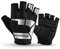ROCKBROS Fahrradhandschuhe Fingerlose Handschuhe Atmungsaktive rutschfeste Stoßdämpfende Radsporthandschuhe für Outdoor-Aktivitäten Herren Damen S-XXL