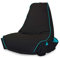 rucomfy Beanbags Rugame Gamer Bean Bag Chair with Pockets - Water Resistant - Soft Indoor for Kids & Teens - 70cm x 80cm x 70cm (Turquoise)
