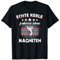 Slotcars Geschenk Slotracing Spruch Kerle Magnet T-Shirt