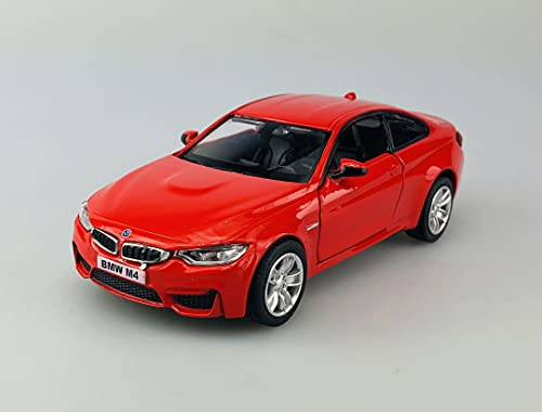 RMZ CITY BMW M4 ROT 1:32 DIE CAST Metal Model NEU
