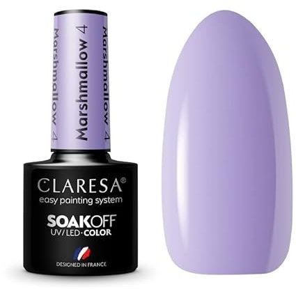 4 Marshmallow UV Nagellack 5 ml Claresa