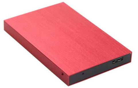 Disque dur externe HDD 2 To/1 To/5000 Go/320 Go, USB 3.0, stockage externe portable, pour PC, MacBook, ordinateur portable, PS4, Xbox, Smart TV (60 Go, rouge)