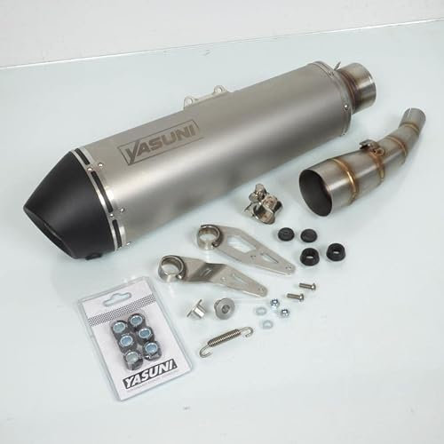 Pot d échappement Yasuni compatible avec Scooter Yamaha 125 YP X-MAX 2006 à 2017