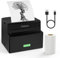Imprimante Photo Portable, Mini Imprimante Thermique, Impression Thermique, 200 dpi, Connexion Rapide 1 s, 1200 mAh, étiquette de Reçu, Note, Autocollant, QR Code, Androïd et iOS, Conception de Piano