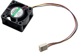 SeenGreat DC5V Cooling Fan for Jetson Nano 4Pin PWM Speed Regulation Strong Cooling Air Fan with Reverse-Proof Connector 2510-4P terminal Lock Automatic Power-off Protection 40x40x20mm