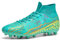 ELAPHURUS Fußballschuhe Herren High Top Spike Cleats Fussballschuhe Outdoor Sportschuhe Professionelle Athletics Trainingsschuhe Fußball Stiefel, Zyan, 43EU