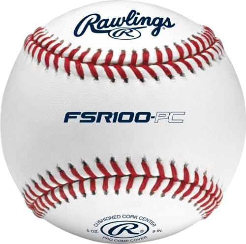 Rawlings High School Pro Comp Practice Baseball, FSR100-PC, 12 Stück