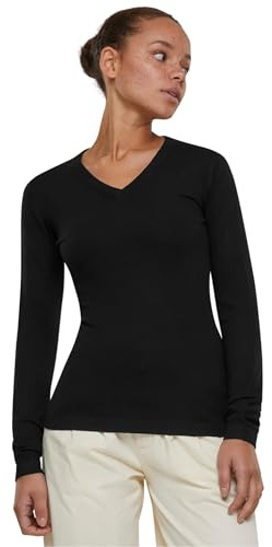Urban Classics Damen Ladies Knitted V-Neck Sweater
