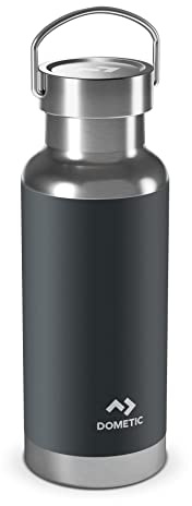 Dometic Thermo Bottle 48 - Thermosflasche 480 ml - Trinkflasche Edelstahl - Spülmaschinenfest, Doppelwandige Isolierung - Thermoskanne - Slate