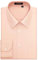 HISDERN Mens Long Sleeve Shirts Regular Fit Shirt for Men Casual Shirt Formal Dress Shirts Light Orange L