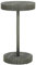 SDWEHO7 Gartentisch aus Rattan, Garten Stehtisch Outdoor Bistrotisch Biertisch Gartentisch Bartisch für Hinterhof, Grau 60,5x106 cm Poly Rattan
