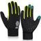 AOTOW Kinder Handschuhe Winter Thermo Laufhandschuhe - Touchscreen Thermo Fahrradhandschuhe Warm Kinderhandschuhe Warme Fahrrad Gloves Winddichte Schwarz Reithandschuhe für 4-12 Jahre Kind Jung Mädch