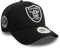 New Era NFL Fancap Las Vegas Raiders American Football Kappe verstellbar Patch 9Forty E-Frame schwarz - One-Size