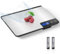 Drcowu Große Digitale Küchenwaage 15kg, Präzise Lebensmittelwaage mit 1g Genauigkeit, Individuelle Auto-Abschaltung (3, 10 & 60 Minuten), LCD-Display, Gramm & Unzen, Ideal für Zuhause, Kochen & Backen