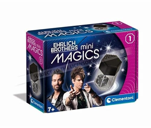 Clementoni Ehrlich Brothers miniMagics Die Würfelbombe - Zaubertrick für Kinder ab 7 Jahren - Mini-Zauberkasten als Einstieg in die Magie & Illusion - 59387