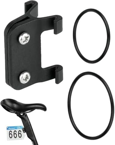 Tag Mount - Road Bike Road Bike Race Number Plate Mountain Bike | Round Tube Broken Wind Tube Fixed Strap Number Plate Cycling