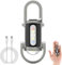 Indrnif Mini Taschenlampe Schlüsselanhänger 1200LM, LED Taschenlampe Schlüsselanhänger Type-C Aufladbar, 3 Modi LED Licht Mit Kleine SchlüSselanhänger Wasserdicht für Outdoor Notstrom, Camping