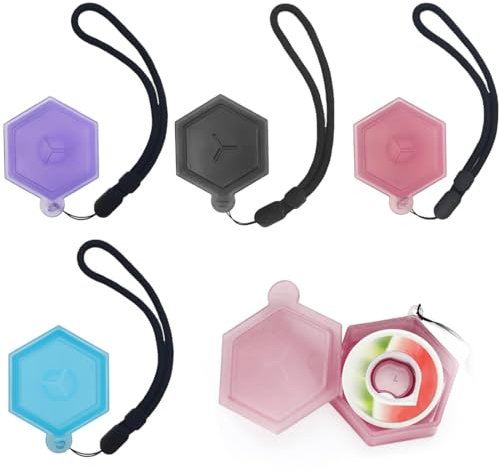NHPY 1 Pezzi Borsa Portaoggetti Per Pod Air Up, Scatola Di Immagazzinaggio Per Profumo Per Air Up Borraccia, Senza Bpa (4 Colori)