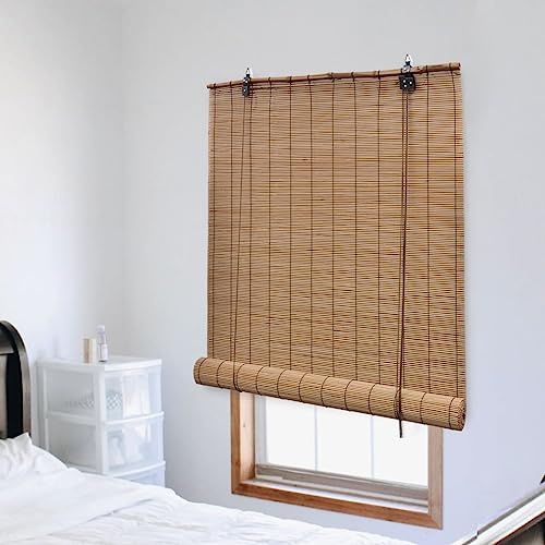 Sophrelle Store Roulant en Bambou 80x220 cm Marron,Stores vénitiens & Stores en Toile,1.75kg-245813