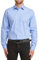 Double TWO Men's Long Sleeve Plain Formal Shirt Non Iron Classic Fit Business Dress Shirt - Fresh Blue, 16in Collar