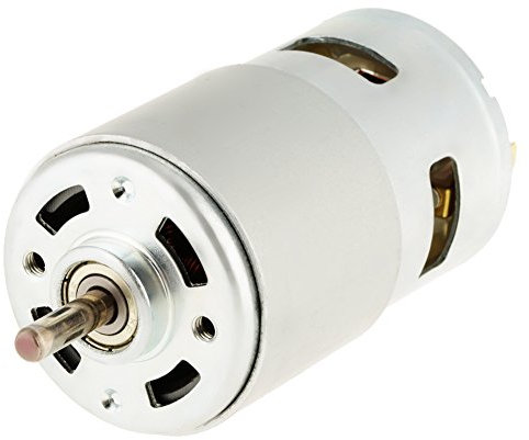 Moteur sans Brosse à Courant Continu Moteur Miniature à Grande Vitesse Moteur Électrique 12V 7000RPM pour Outil Électrique