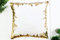 Tachinedas Kreativshop Wendepailletten Kissen Pailletten Kissen mit eigenem Foto oder Design (Gold)