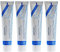 APEIRON Auromere Kräuter Zahncreme, Bei Homöopathie (4 X 75 Ml), Minze Geschmack, Bio Zahnpasta, Vegan, Fluoridfrei, Homöopathieverträglich, Naturkosmetik
