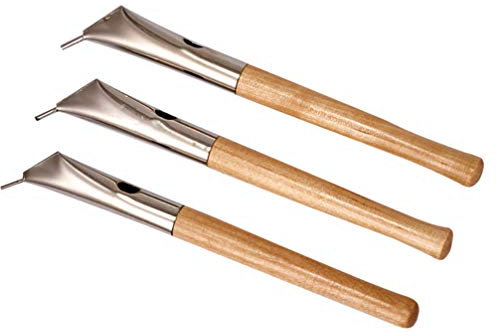 EXCEART 3st Wachs Ostereier Tonmodellierstift Gravieren Von Wachswerkzeugen Batikmesser Aus Holz Skulptur Wachs Werkzeug Batikwerkzeug Aus Edelstahl Hölzern Styling-Stift Gestaltung