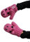 Pink Yak Handgemachte Tierhandschuhe Schwein für Kinder (XS)