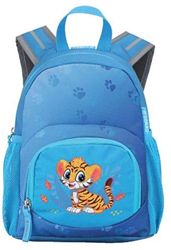 DONAU 7291100-10 Kinderrucksack Mini Tiger - 20 x 25 x 10 cm
