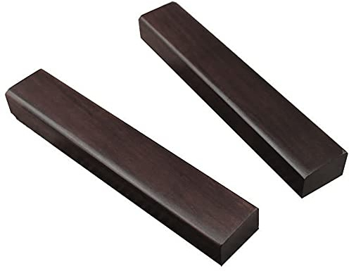 ANCLLO 2 Stück Kalligraphie-Briefbeschwerer aus Holz, chinesische Kalligraphie, Briefbeschwerer für Sumi Kalligraphie Praxis Zubehö, Malerei/Paperweight/Schreiben, Schwarz