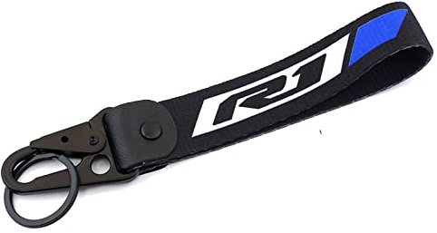 Motorrad Vorderradbremse Reservoir Sock Fluid Oil Tank Cover Hüllen & Schlüsselanhänger Schlüsselanhänger for R1 YZF-R1 YZFR1 YZF R1M (Color : 1 Piece Keyring Blue)