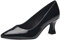 MARCO TOZZI scarpe da donna vegane con tacco e design a punta color nero (black patent) 40 EU