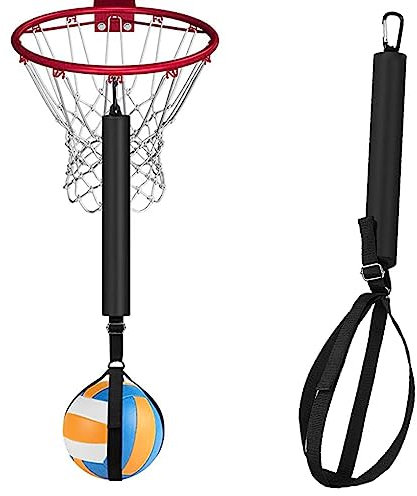 Tobefore Volleyball Spike Trainer, Volleyball Spike Trainingssystem für Basketballkorb, Training verbessert das Servieren, Verbessert Servieren, Springen, Armschwungmechanik und Spikingkraft