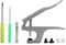 Pinces à Pression, Outil à Main Réglable pour Bouton-Pression en Plastique, Installation Rapide et Précise, Base Interchangeable, Aluminium, pour Vêtements, Couture, Bavoirs