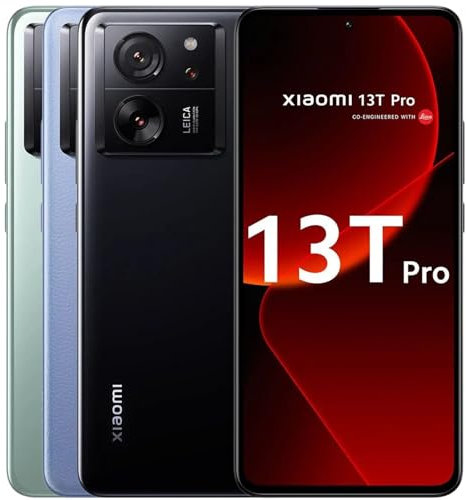 Smartphone Xiaomi 13T Pro 12GB/ 512GB/ 6.67/ 5G/ Negro (Reacondicionado)