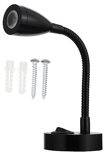 JECOMPRIS Liseuse Led 12 V Pour Camping-Car Spot De Lecture Murale Universel Pour Bateau Yacht Caravane Éclairage Intérieur Compact Pour Lecture Et Travail