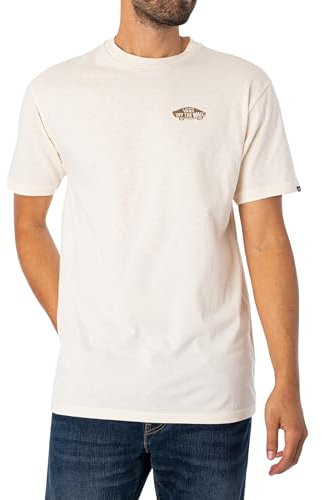 Vans Herren Off The Wall Block Fill Ss Crew Tee-b T-Shirt, weiß, L