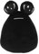 iFii My Pet Alien POU Plüschtier 22 cm, Pou-Plüschpuppe mit großen Augen, weich, weiß/schwarz, My Pet Alien-Plüsch, Geburtstagsgeschenk für Fans (Schwarz)