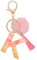 MWOOT Porte-clés Lettre Initiale K, Rose, Femme, Résine, Elegant, Pour Clé Voiture, Sac à Main