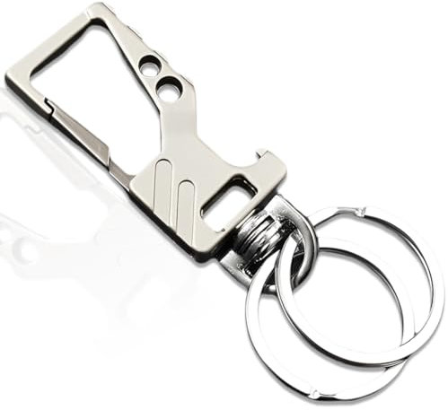 XUKZIMA 1 porte-clés de voiture en métal avec décapsuleur pour homme