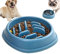 Cuenco para perros de alimentación lenta, cuencos para perros de alimentación lenta | Alimentador lento para perros laberinto - Cuenco de comida para perros laberinto antideslizante, platos