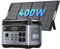 OUKITEL P2001 Plus Estación de Energía Portátil con 400W Panel Solar, 2048Wh LiFePO4 Batería, 4 Salidas de CA de 2400W (Pico 4800W) Estación de Energía Solar para Camping, Autocaravana, Emergencia