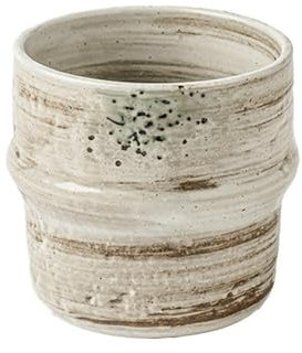 Koike - Taza de calabaza retro de estilo japonés simple, delicada y práctica, de 300 ml