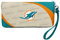 Littlearth NFL Miami Dolphins Curve Zip Organizer Wallet