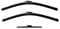 Jurmann® Vision+ Aero Scheibenwischer 600/400 + 325 mm Komplettsatz Vorne + Hinten Wischblatt Satz Exeo ST [6J5] ab Bj 02.08- Ibiza Sportcoupé [6J1] ab Bj 02.08- Ibiza ST [6J8] ab Bj 03.10-