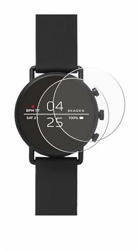 BROTECT (2 Stück Schutzfolie für Skagen Smartwatch Falster 2 Displayschutz Folie Ultra-Klar