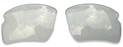 POLARLENS Polarised Replacement Lenses for Oakley Flak Jacket 2.0 XL - Compatible with Oakley Flak Jacket 2.0 XL Sunglasses (Clear)