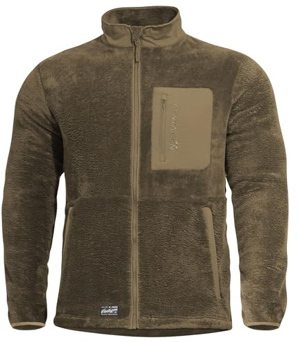 Pentagon Grizzly Sweat Fleece Jacket, Coyote, M