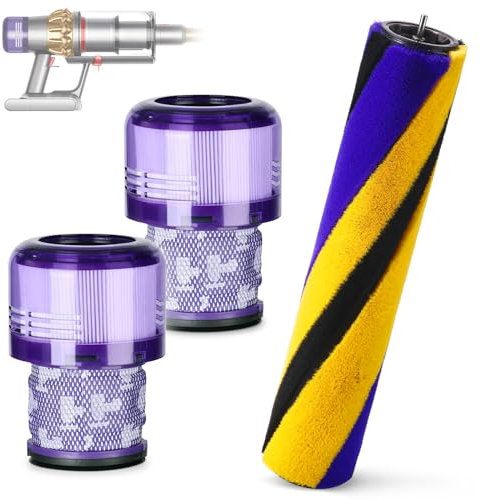 Rullo spazzola per aspirapolvere Dyson V15 Detect Slim Absolute Total Clean Extra Rotolo di ricambio per aspirapolvere Dyson V15 Detect Slim Absolute Total Clean Extra